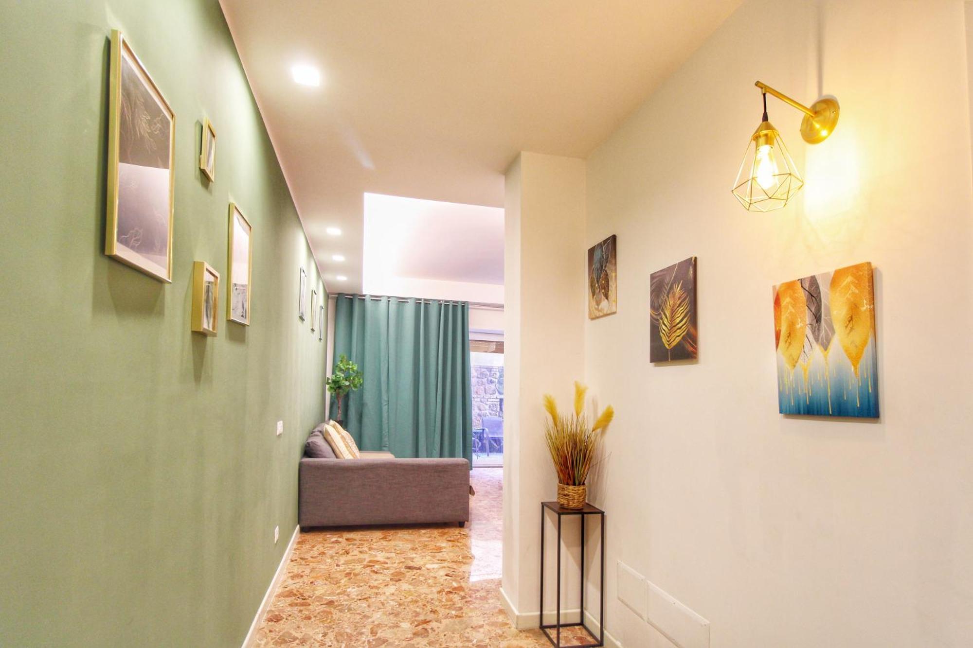 Delicious 2 Bed Room Apartment And Garden By Yh Roma Esterno foto